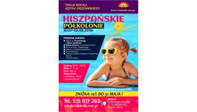 Hiszpańskie półkolonie dla przedszkolaków