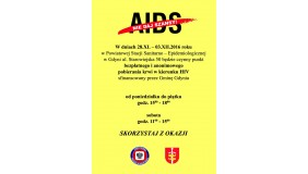 Akcja bezpłatnego i anonimowego badania krwi w kierunku HIV
