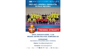 Trening otwarty z Klubem Spójnia Gdynia!